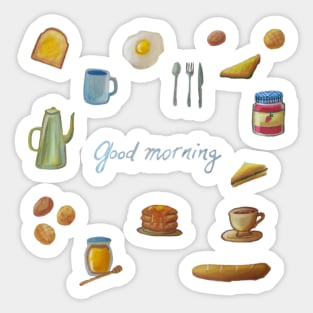 Breakfast Sticker